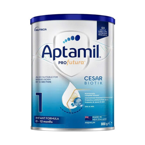Sữa Aptamil Profutura Cesarbiotik Số 1 800g (0-12 tháng) - Hỗ trợ hệ vi sinh cho bé sinh mổ