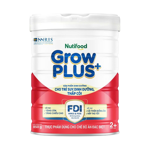 Sữa Nutifood GrowPLUS+ Đỏ (trên 2 tuổi) 850G