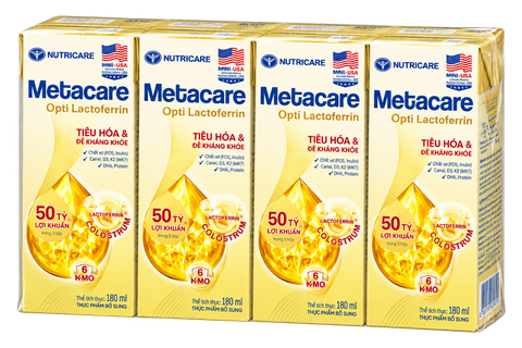 Lốc 4 hộp Metacare Opti Lactoferrin 180ml (Metacare Opti C-Section)