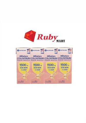 Lốc 4 hộp sữa nước 180ml Metacare Colostrum - cho bé 1 tuổi trở lên