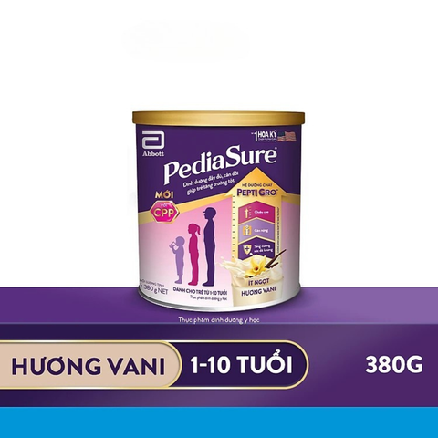 Sữa dinh dưỡng Pediasure 380g cho trẻ 1-10 tuổi