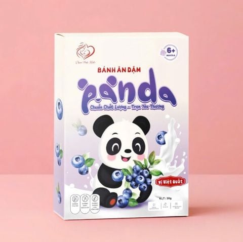 Bánh ăn dặm Panda (từ 6 tháng tuổi)