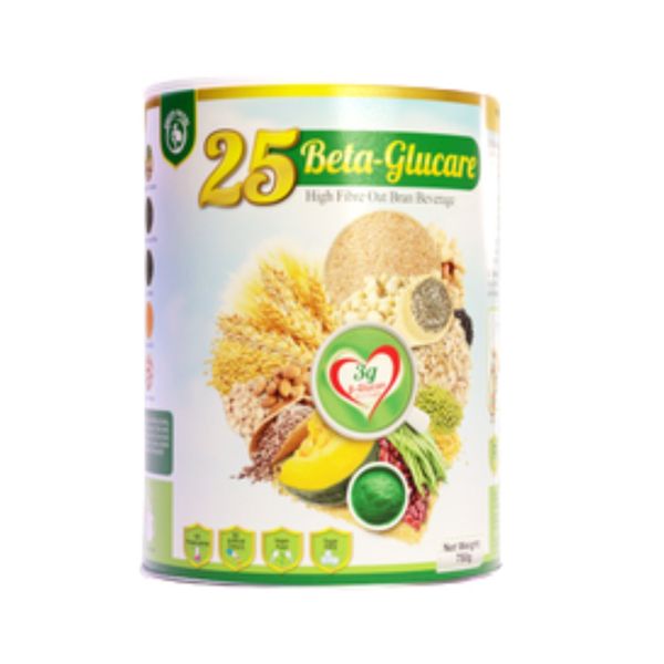 Ngũ Cốc 25 Beta Glucare lon 750g (Dinh dưỡng xanh cho người tiểu đường)