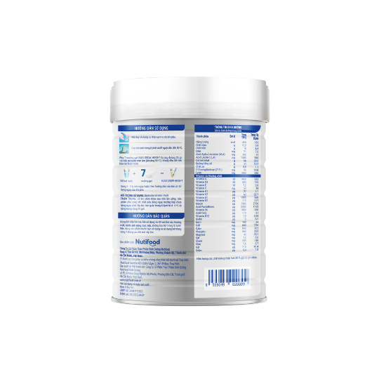 Sữa Nuvi Grow Height 2+ Lon 800g
