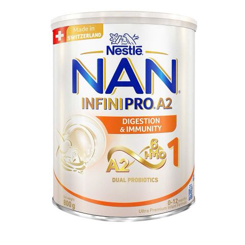 Sữa bột Nan InfiniPro A2 số 1 (0-12 tháng) 800g