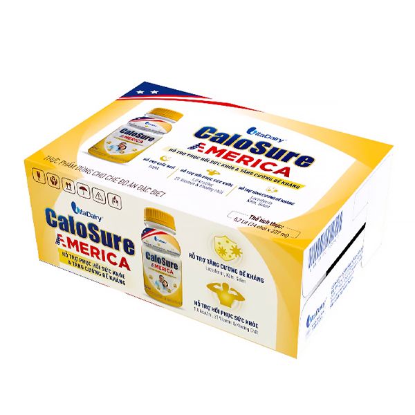 Sữa Pha Sẵn Vitadairy Calosure America 237ml