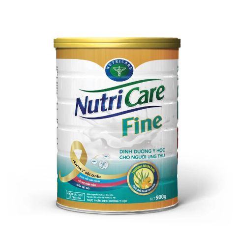 Sữa Bột Nutricare FINE 900g Tăng Cường Sức Đề Kháng Ăn Ngon Miệng Giảm Táo Bón Hỗ Trợ Người Ung Thư Giảm Tác Hại Hoá Xạ Trị