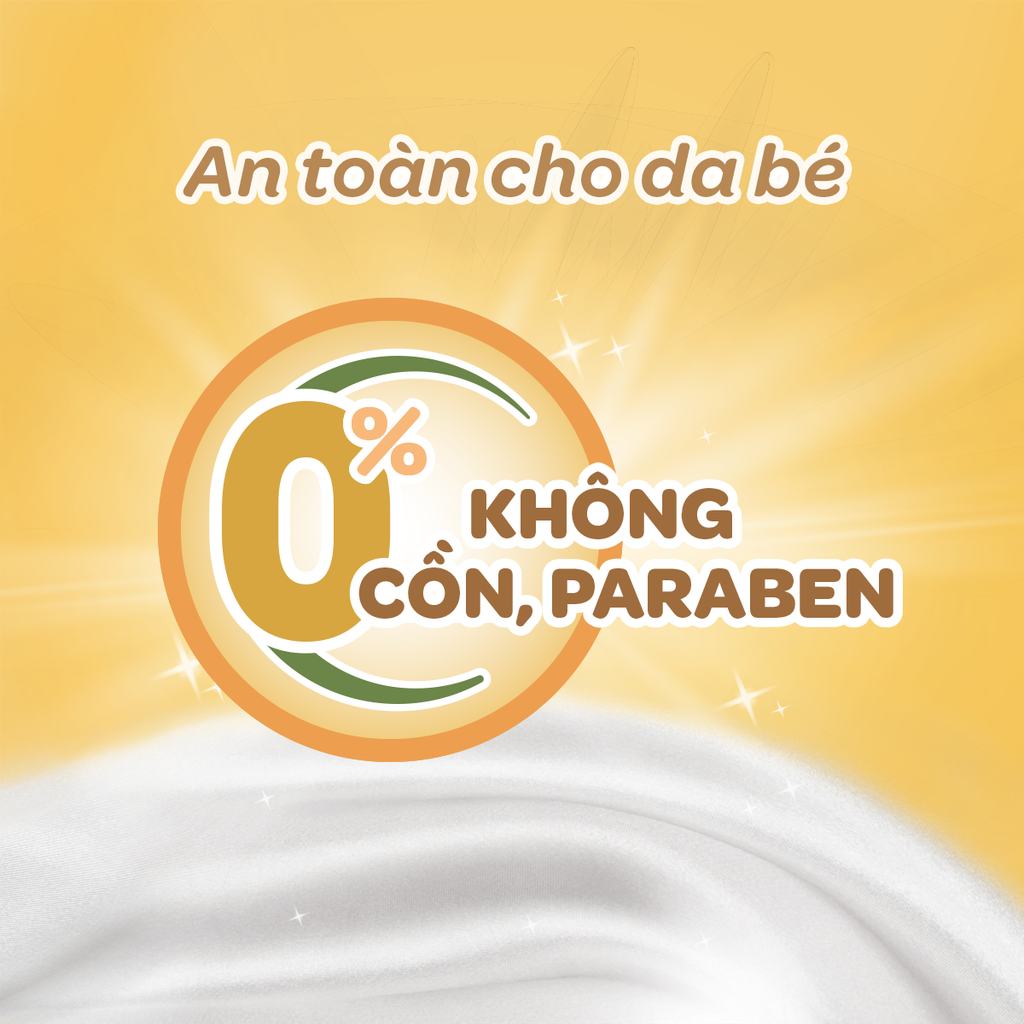 Khăn ướt Huggies chiết xuất cacao và bơ hạt mỡ 72 miếng