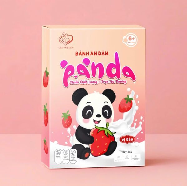 Bánh ăn dặm Panda (từ 6 tháng tuổi)