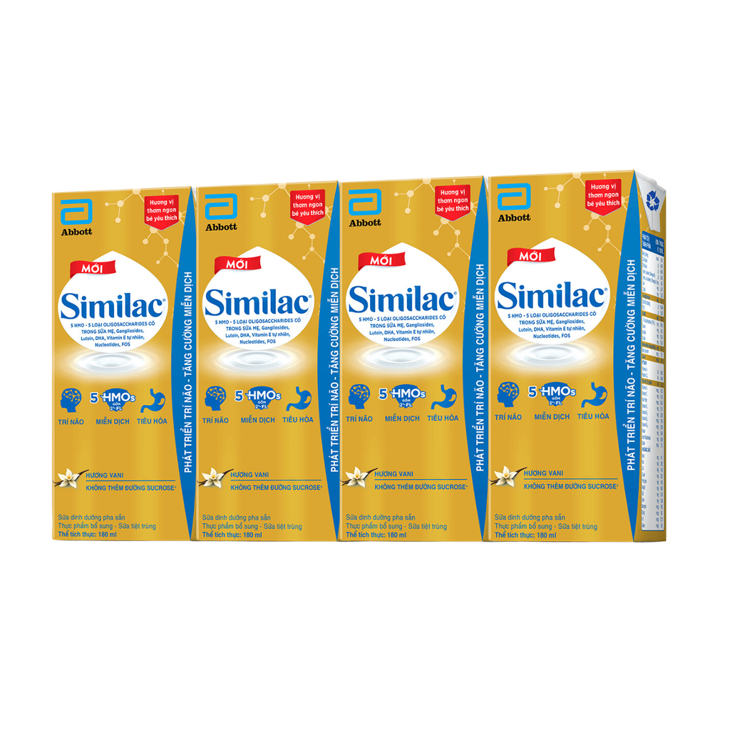 Thùng 48 hộp 180ml Sữa nước Similac Eye-Q 110ml (từ 1 tuổi)