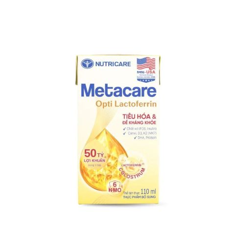 Lốc 4 hộp Metacare Opti Lactoferrin 110ml (Metacare Opti C-Section)