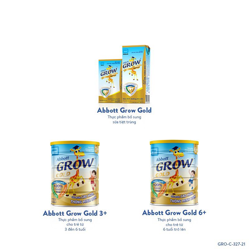 Sữa công thức pha sẵn Abbott Grow Gold vani 110ml (Thùng 48 hộp)
