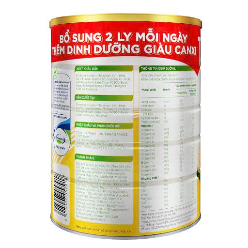 Sữa bột Anlene Gold 5X 800g