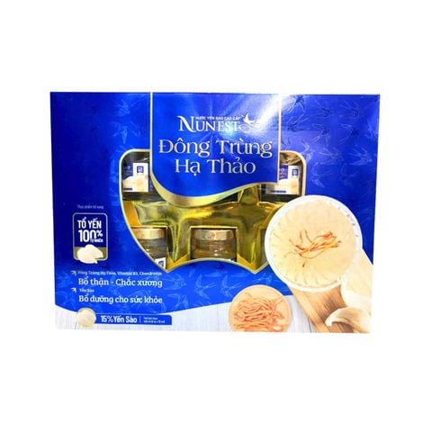 Nước Yến Sào NuNest Đông Trùng Hạ Thảo