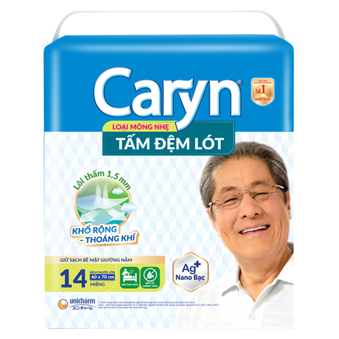 Tấm Đệm lót Caryn Mỏng Nhẹ 14 Miếng (Chống Trào Lưng)