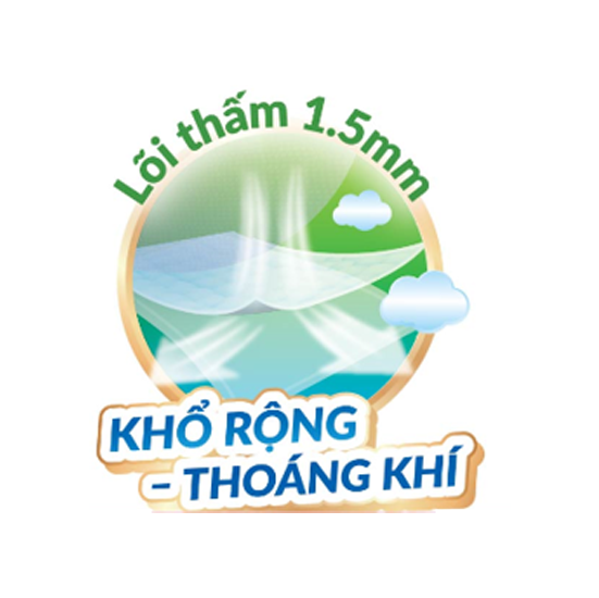 Tấm Đệm lót Caryn Mỏng Nhẹ 14 Miếng - Giúp Thoải Mái Xoay Trở Chống Trào Lưng