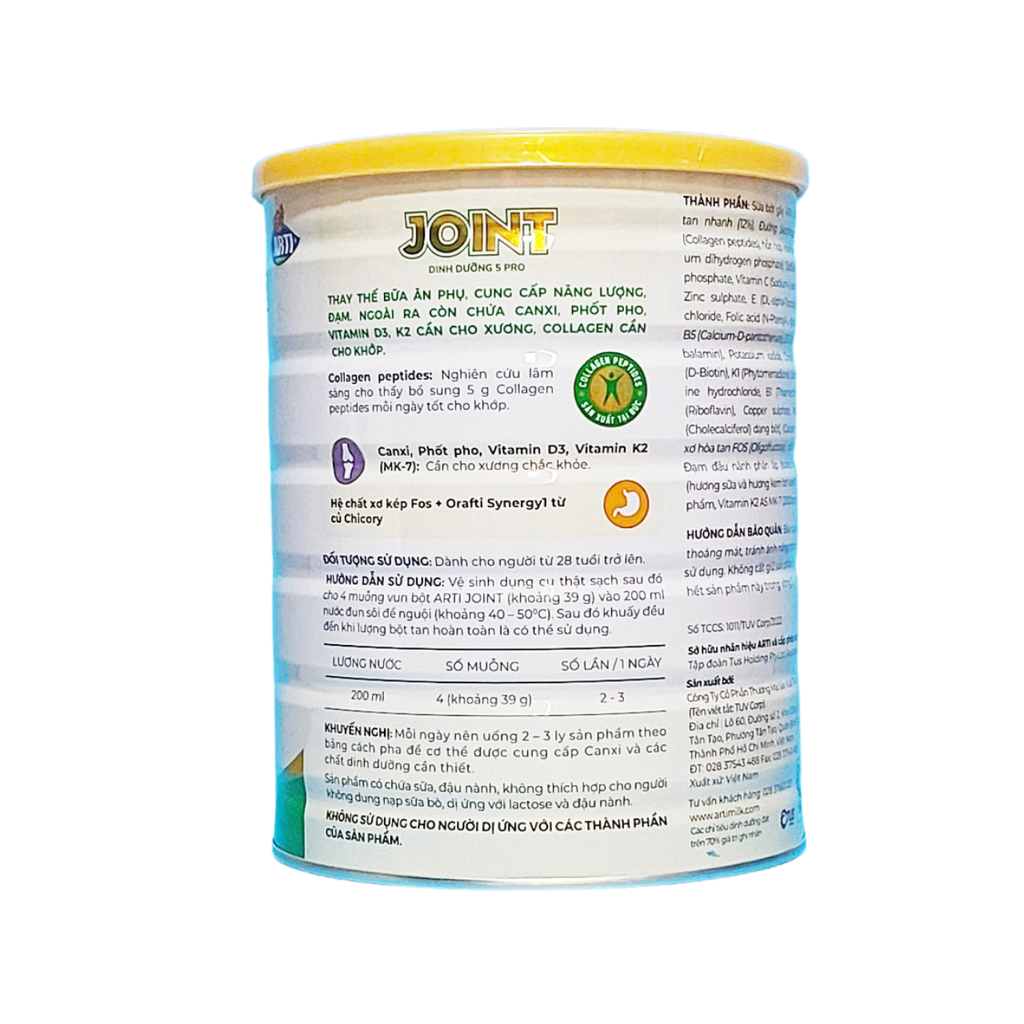Sữa bột Arti Joint (800g) cho người từ 28 tuổi