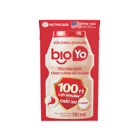 Sữa chua lợi khuẩn Bioyo 110 ml