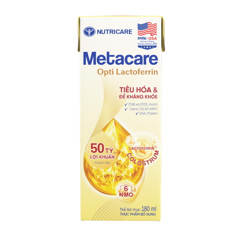 Lốc 4 hộp Metacare Opti Lactoferrin 180ml (Metacare Opti C-Section)