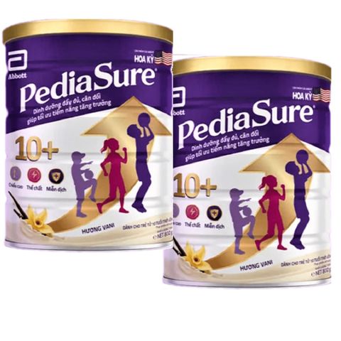 Sữa Pediasure 10+ Vani 800g cho trẻ từ 10 tuổi (2 lon)