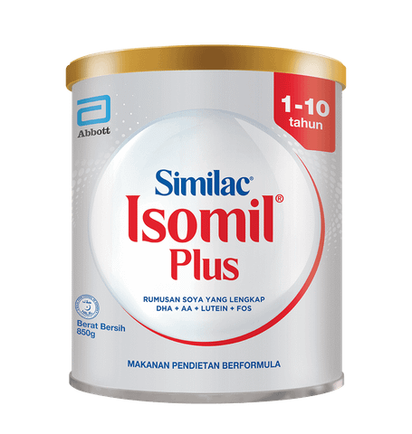 Sữa bột Similac Isomil Plus 400g cho trẻ 1-10 tuổi dị ứng, hệ tiêu hóa kém