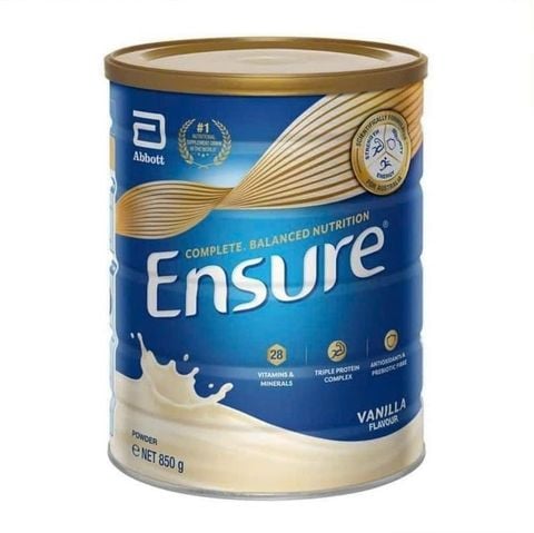 Sữa Bột Ensure Úc 850gr dinh dưỡng cho người lớn