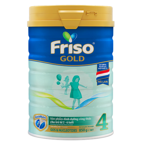 Sữa Friso Gold số 4 850g (2-6 tuổi)