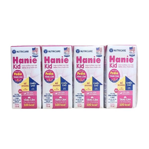 Sữa Nutricare Hanie Kid pha sẵn cho trẻ từ 1 tuổi trở lên