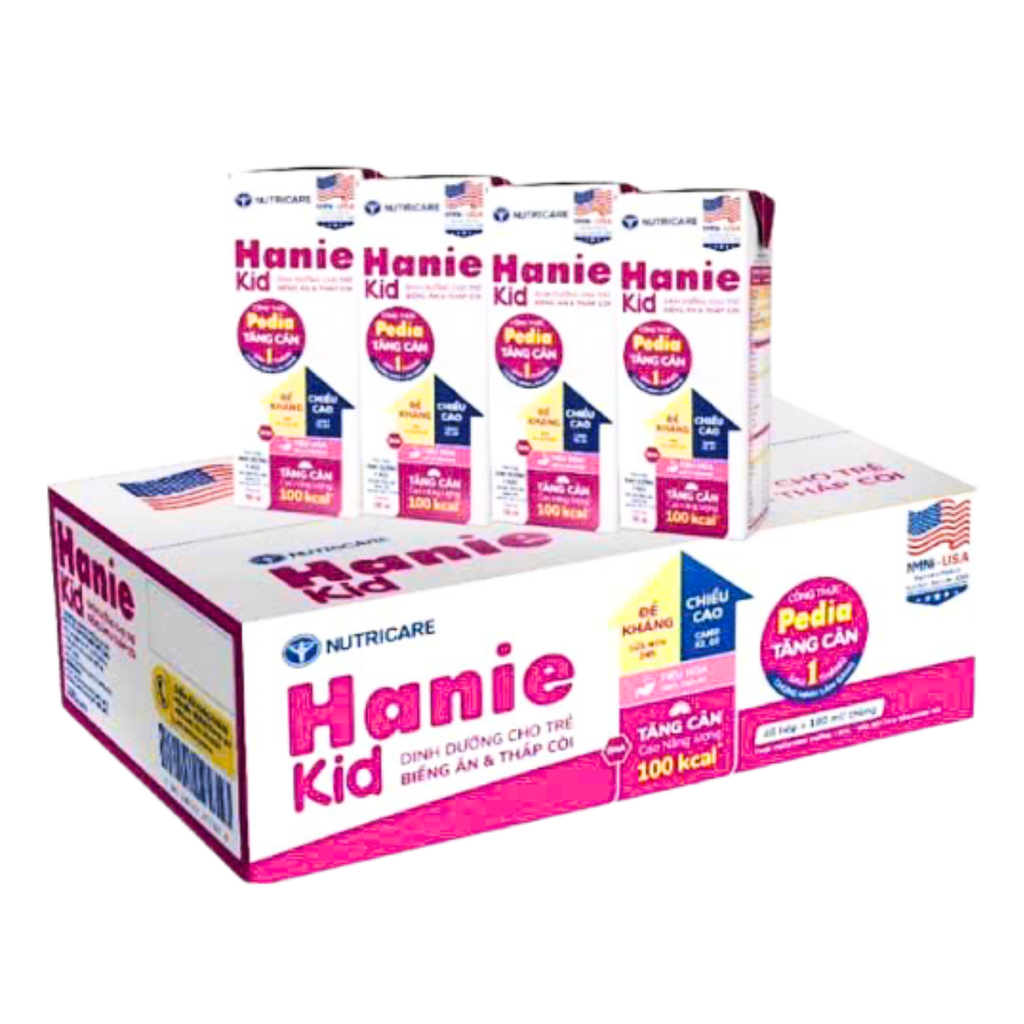 Sữa pha sẵn Nutricare Hanie Kid 110ml cho trẻ từ 1 tuổi