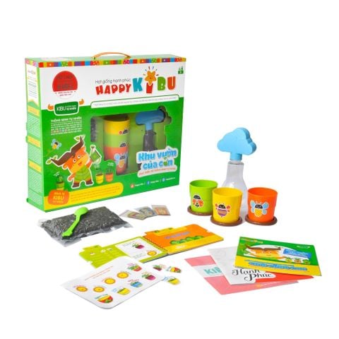 Bộ đồ chơi làm vườn cho bé Happy Kibu Khu Vườn Của Con