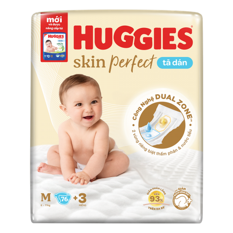 Tã dán Huggies M76 cực đại (6-11kg)