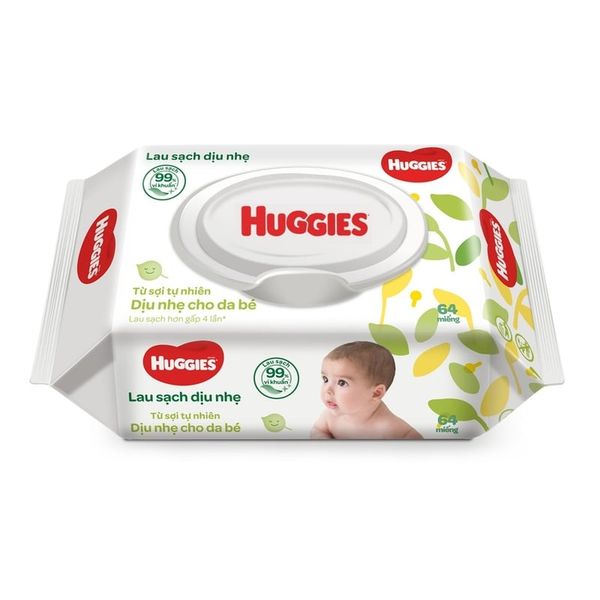Khăn ướt Huggies 80 miếng