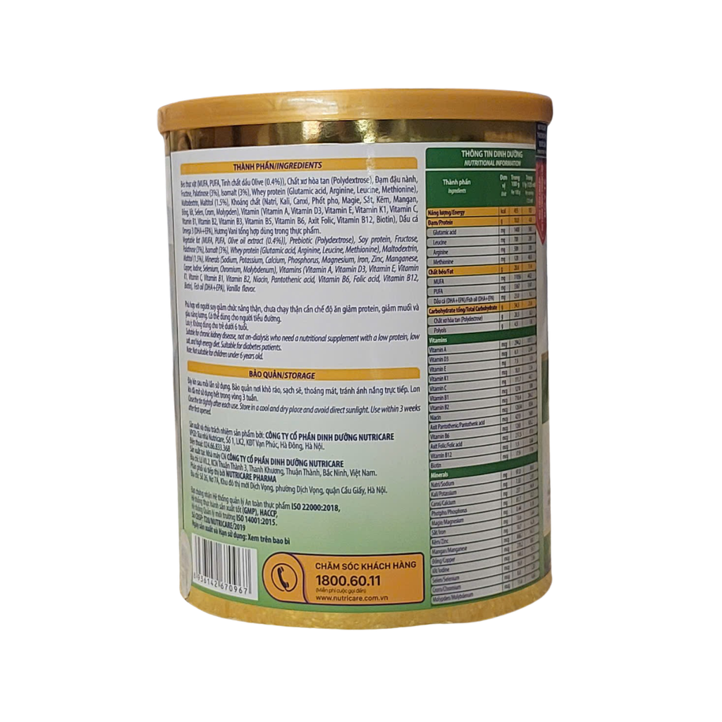 Sữa bột Lean Max Rena Gold 1 - 900gr cho người suy thận