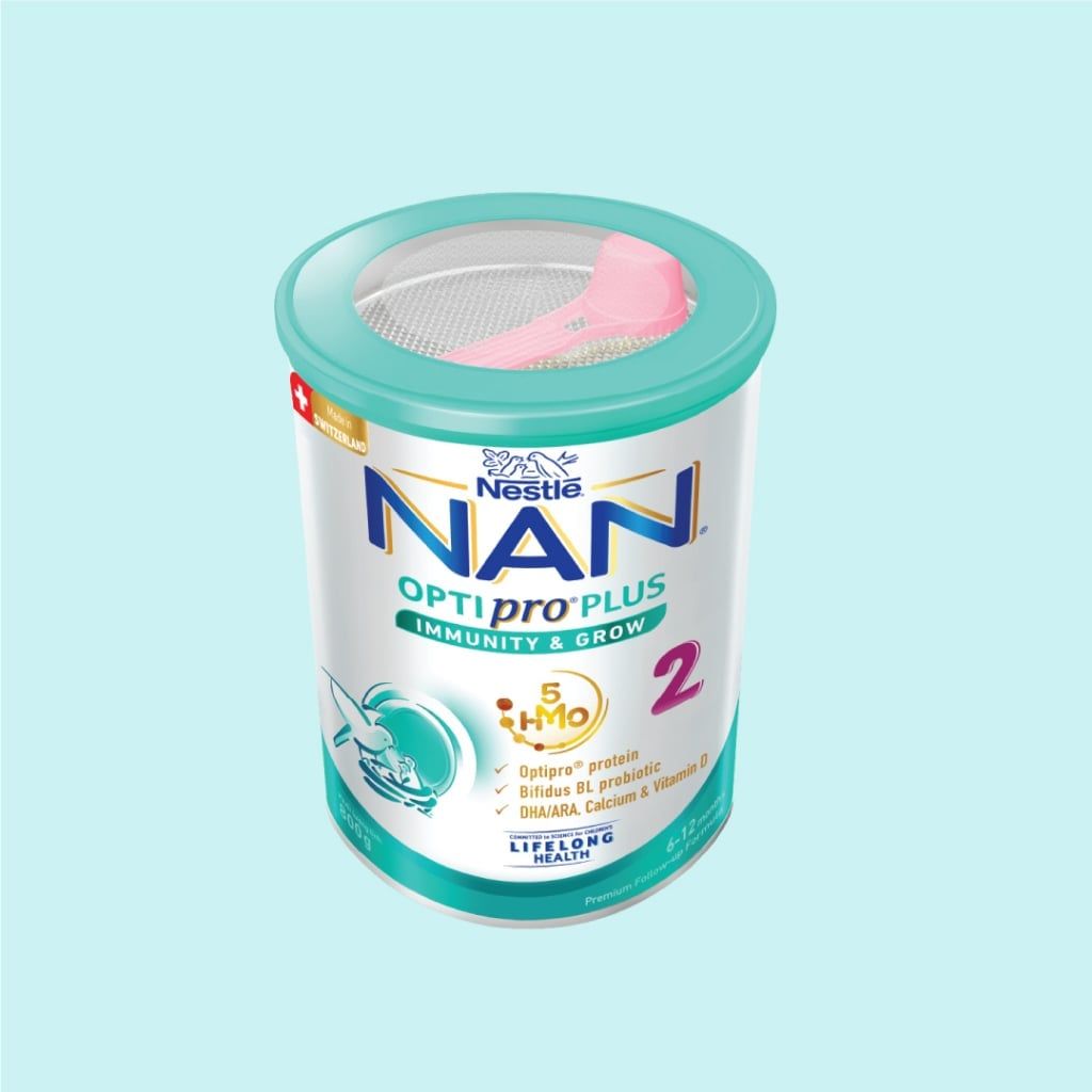 Sữa Bột Nestlé NAN OPTIPRO PLUS 2 800g/lon