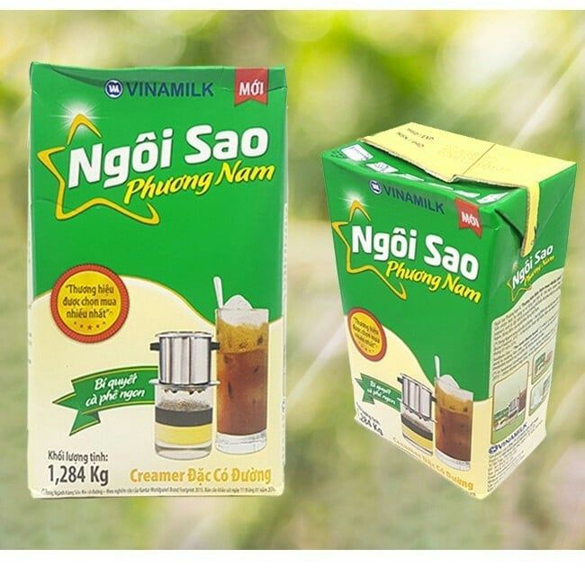 Sữa Đặc Ngôi Sao Phương Nam Hộp Giấy 1284g