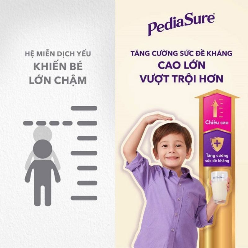 Sữa dinh dưỡng Pediasure 10+ Vani 800g cho trẻ từ 10 tuổi