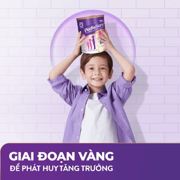 Sữa dinh dưỡng Pediasure vani ít ngọt 1.6kg