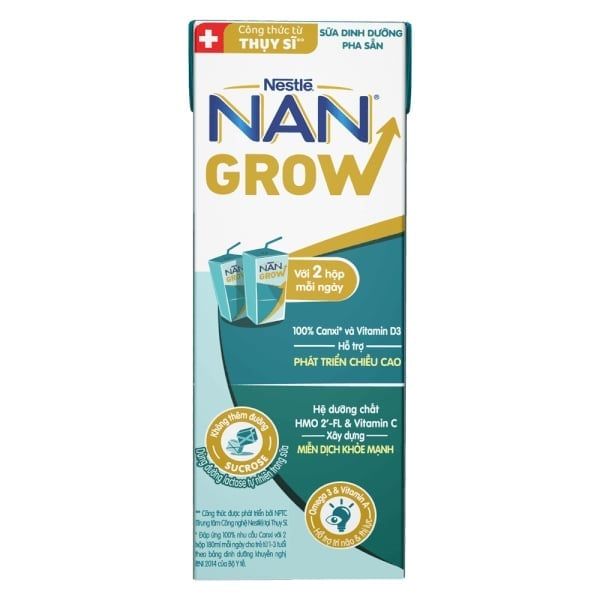 Sữa dinh dưỡng Nestlé NANGROW hộp (4x180ml)