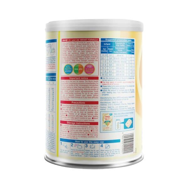 Sữa bột Meiji Infant Formula 800g (0-12 tháng)