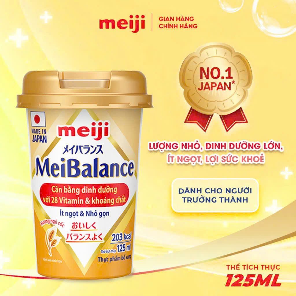 Meiji MeiBalance dinh dưỡng người lớn 125ml ngũ cốc