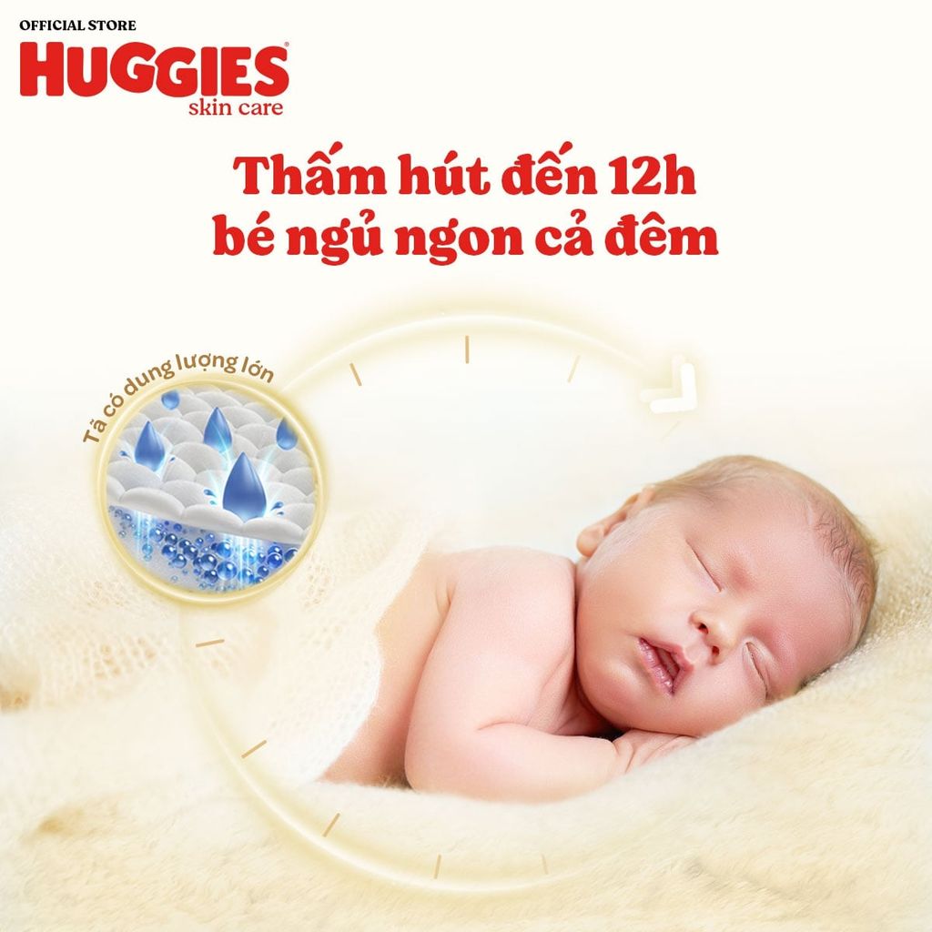 Tã lót sơ sinh Huggies NB1 108 miếng