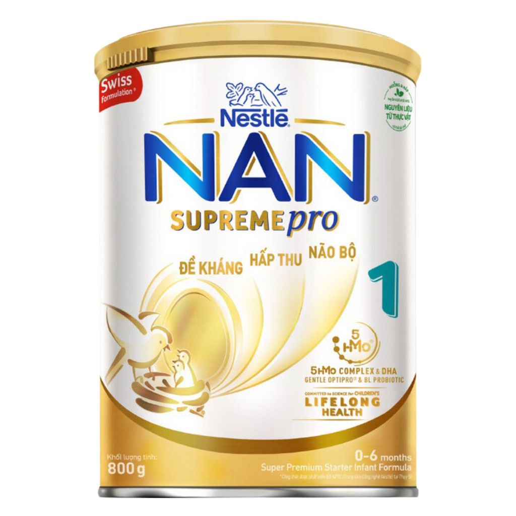 Sữa Bột Nestlé NAN SupremePro 1 lon 800g