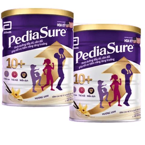 Sữa dinh dưỡng Pediasure 10+ Vani 800g cho trẻ từ 10 tuổi