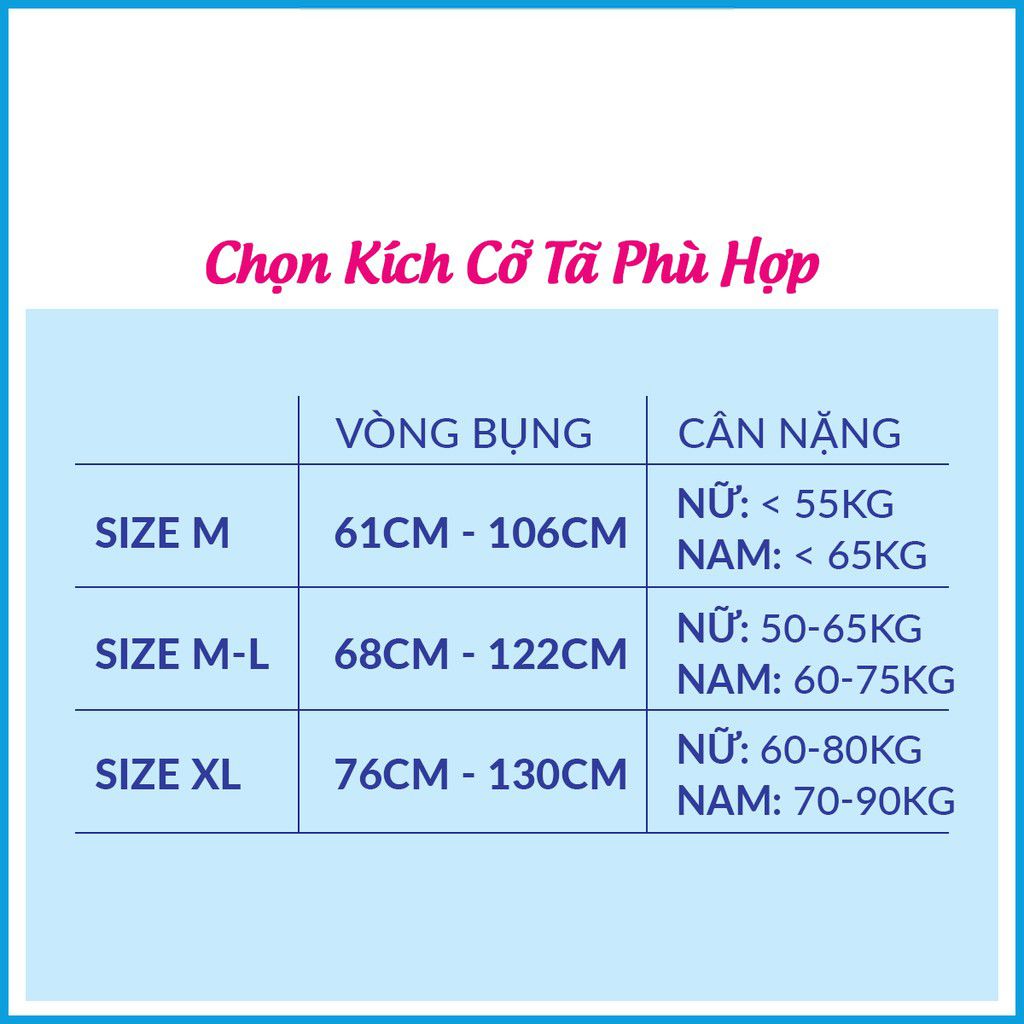 Tã Dán Caryn Siêu Thấm Người Lớn XL 10 Miếng