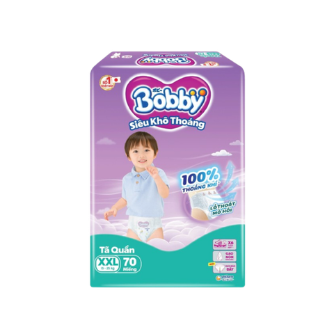Tã quần Bobby XXL70 cực đại (15-25kg)