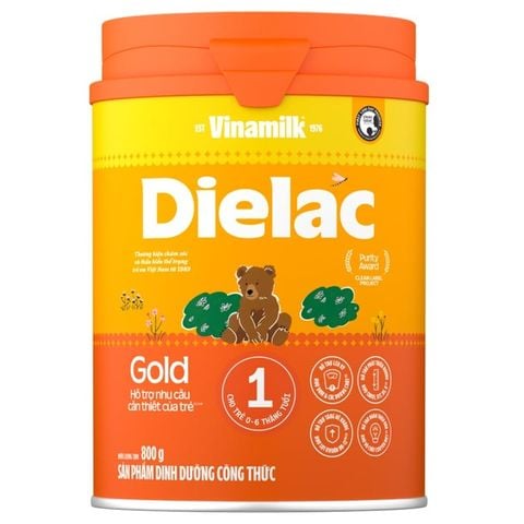 Sữa bột Vinamilk Dielac Alpha Gold 2 800g (6-12 tháng tuổi)