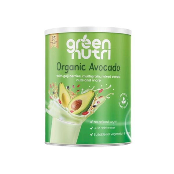 Sữa Hạt Organic Avocado Lon 750g 25 Green Nutri