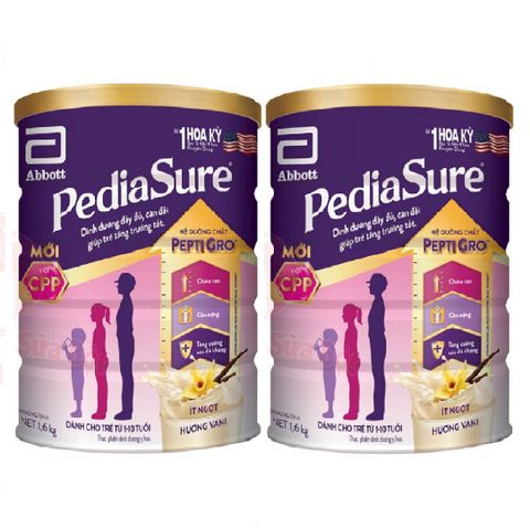 Sữa Pediasure dinh dưỡng 1.6kg vani cho trẻ 1-10 tuổi