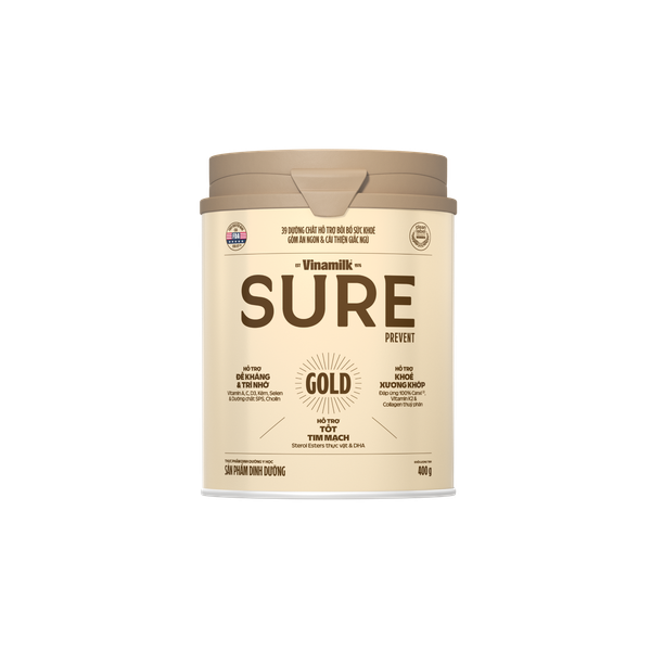Sữa Bột Dinh Dưỡng Vinamilk Sure Prevent Lon 900g