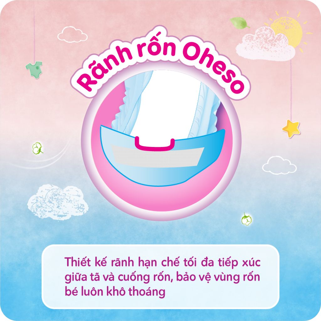 Miếng lót Bobby Newborn 2 60 miếng (4-7kg)